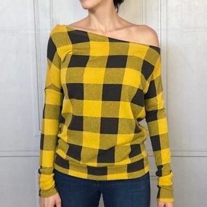 ViciDolls Asymmetrical Plaid Sweater